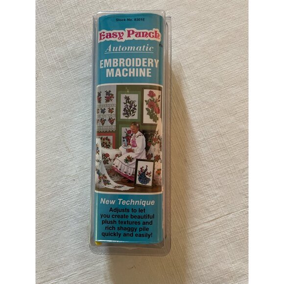Easy Punch Automatic Embroidery Machine For Beautiful Plush Textures & Rich Shag - Picture 1 of 11